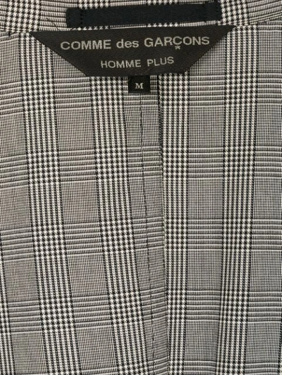 Pre-owned Comme Des Garçons Herringbone Jacket In Black
