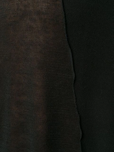 Shop Yohji Yamamoto Fine Knit Jumper In Black