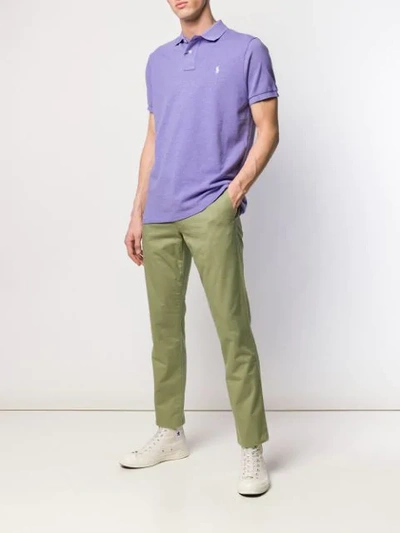 POLO RALPH LAUREN CLASSIC CHINO TROUSERS - 绿色