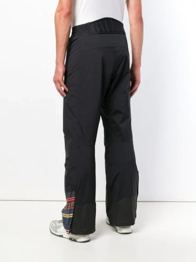 Shop Fendi Wide-leg Technical Trousers In Black