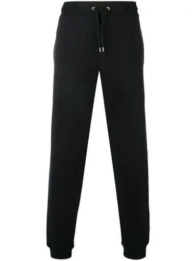Shop Mcq By Alexander Mcqueen 'motor City' Track Pants In Black