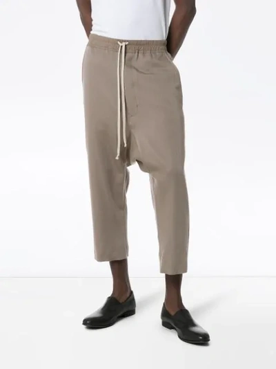 Shop Rick Owens Drop In Grey