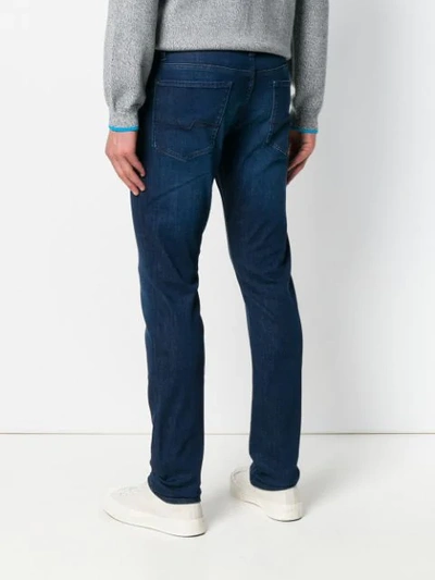 Shop 7 For All Mankind Ronnie Skinny Jeans - Blue