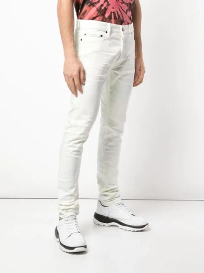 Shop John Elliott Slim-fit Jeans In White
