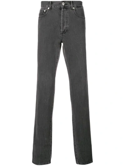 Shop Givenchy Slim-fit Jeans In Grey