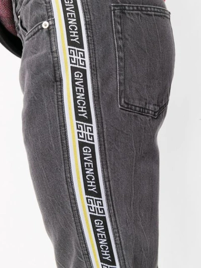 Shop Givenchy Slim-fit Jeans In Grey