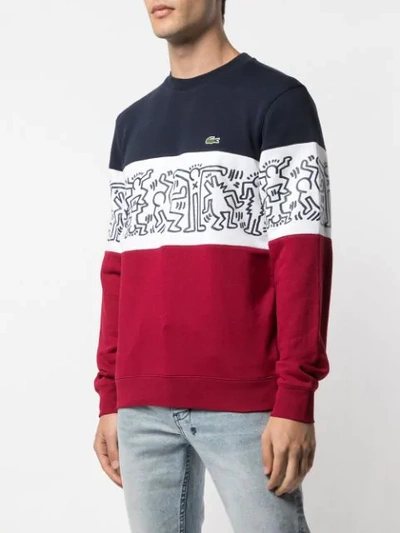 Lacoste x 2025 keith haring sweatshirt