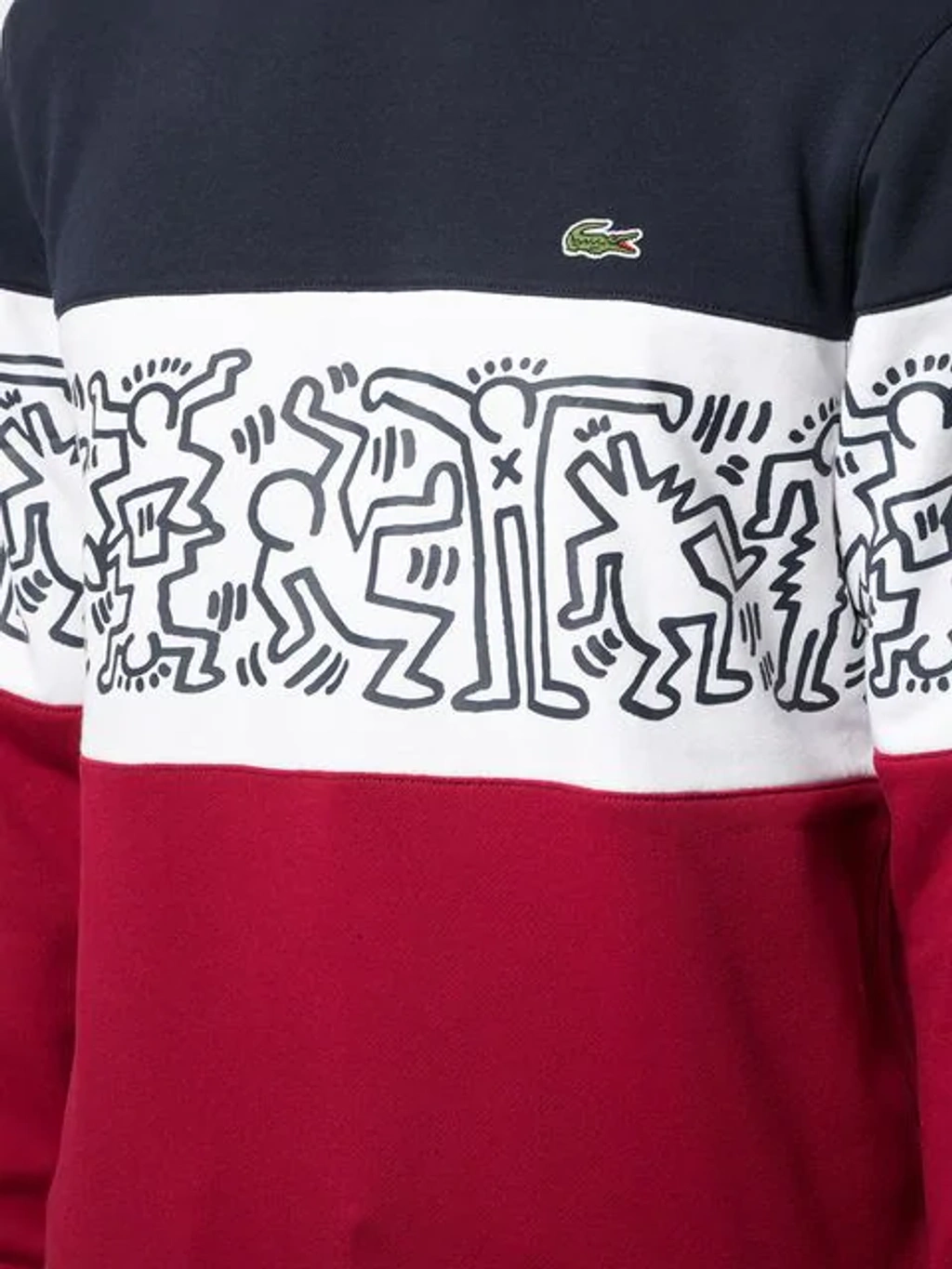 Keith haring lacoste sweatshirt deals