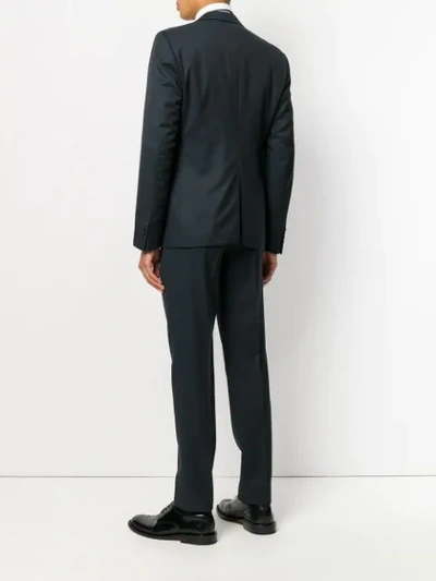 Shop Prada Slim Fit Suit In Blue