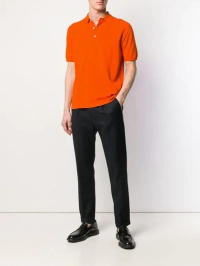 Shop Andersen-andersen Polo Shirt - Orange
