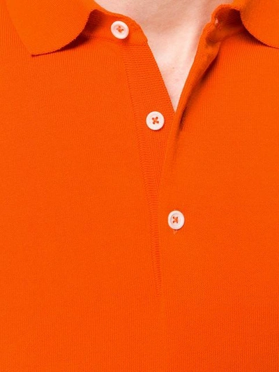 Shop Andersen-andersen Polo Shirt - Orange