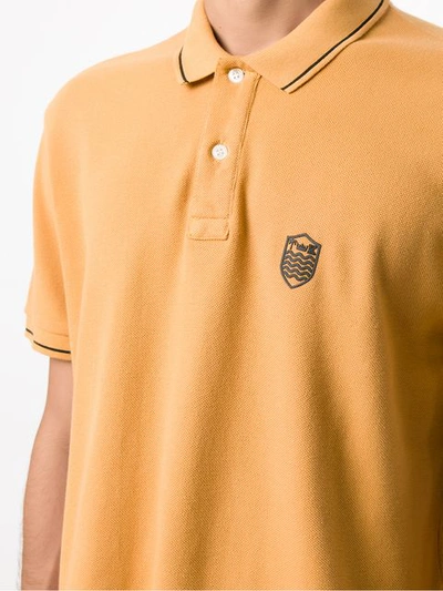 Shop Osklen Polo Shirt In Yellow