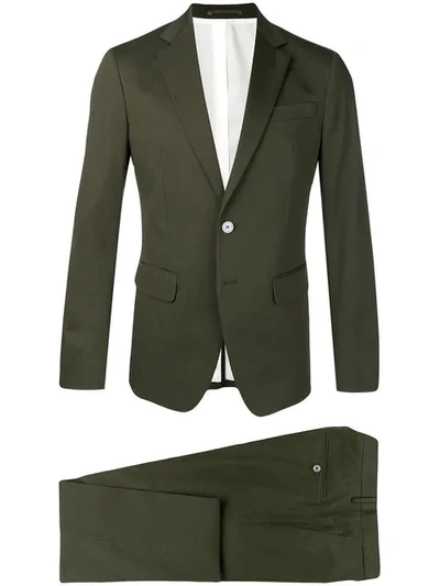 Shop Dsquared2 Classic Two-piece Suit In Green