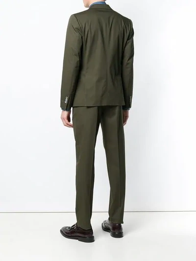 Shop Dsquared2 Classic Two-piece Suit In Green