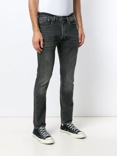 Shop Levi's Low Rise Jeans In Grey