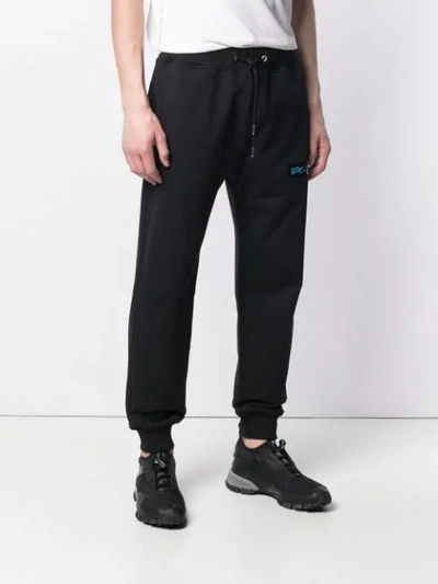 Shop Helmut Lang Basalt Sweatpants In Black