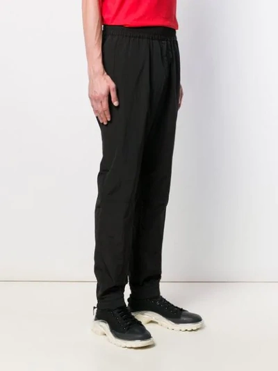Shop Givenchy Logo Track Pants In Black