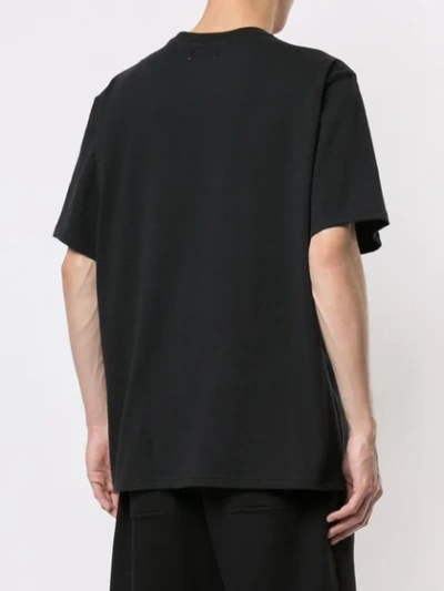 Shop Adish Lockeres T-shirt In Black