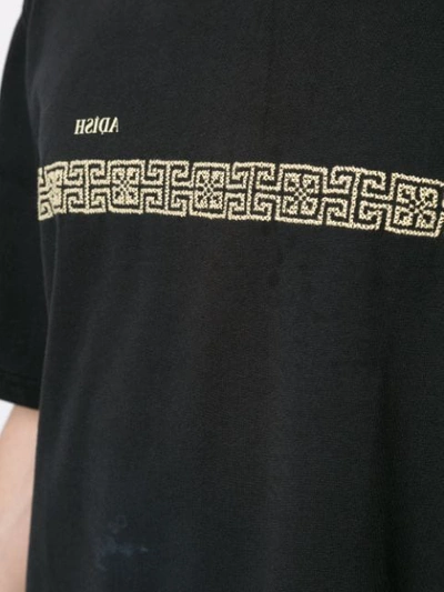 Shop Adish Lockeres T-shirt In Black