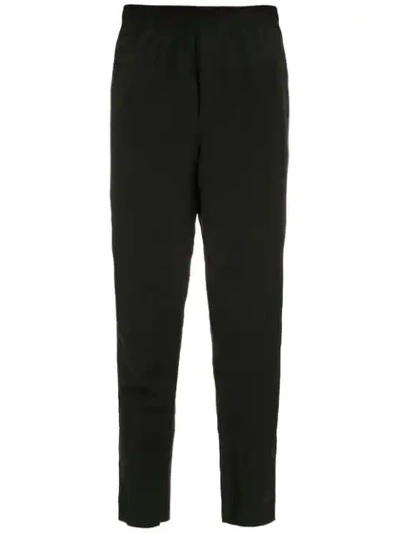 Shop Osklen Straight Fit Trousers In Black