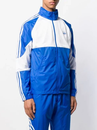 Shop Adidas Originals Oyster Holdings Track Jacket In Blue