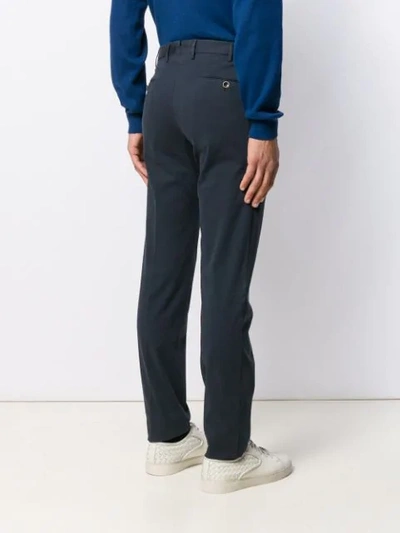 Shop Pt01 Classic Chinos In Blue