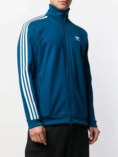 Adidas Originals Superstar Track Jacket In Blue