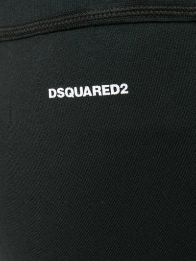 Shop Dsquared2 Icon Logo Track Pants In Black