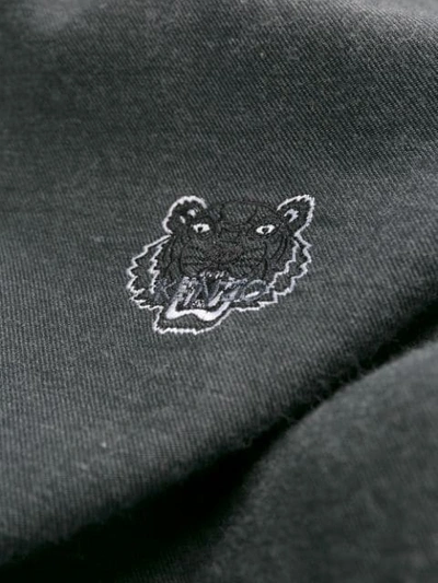 Shop Kenzo Tiger Shirt In Grey