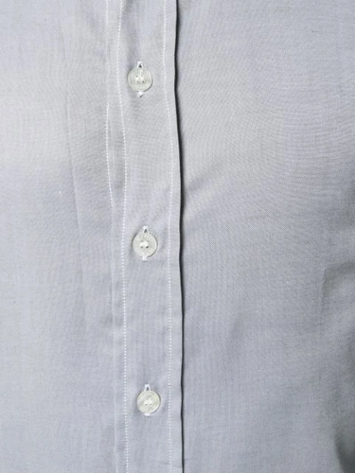 Shop Etro Slim-fit Shirt In Grey