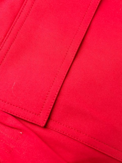 Shop Rick Owens Rick's Pods Shorts - Red