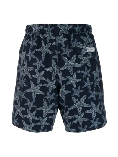 Shop Bluemint Star Print Swim Shorts In Blue