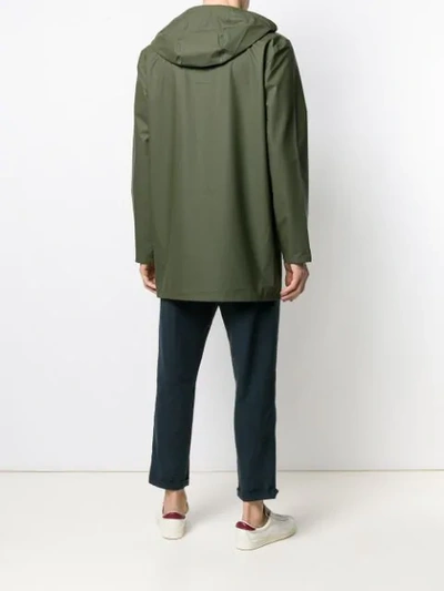 STUTTERHEIM STOCKHOLM LIGHTWEIGHT RAINCOAT - 绿色