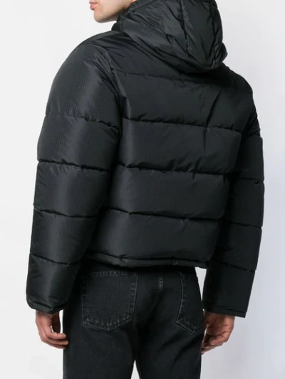 Shop Balenciaga Small Quilted Jacket In Black