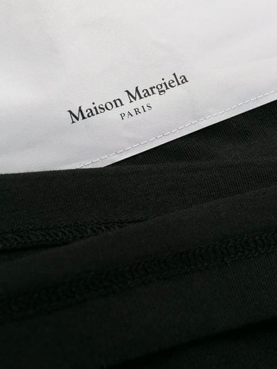 Shop Maison Margiela Rectangle Print T-shirt In Black