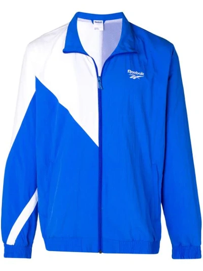 Shop Reebok Logo Sports Jacket - Blue