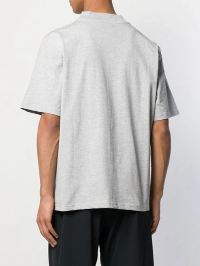 Shop Rassvet X Russel Athletic Printed T-shirt In Grey