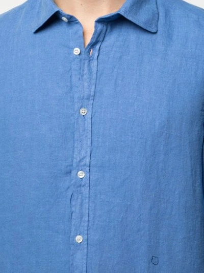 Shop Massimo Alba Canary Shirt In Blue