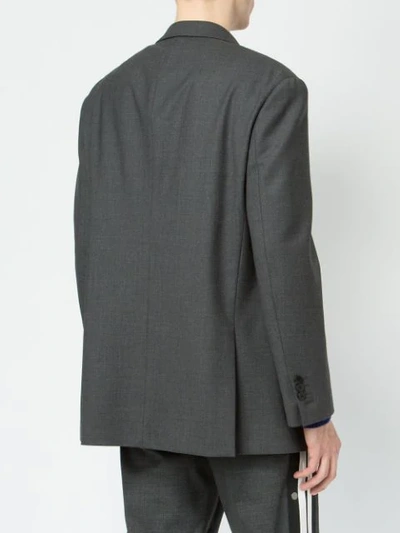 Neil Barrett Classic Blazer In Grey