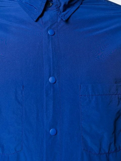 Shop Aspesi Long Sleeve Shirt In Blue