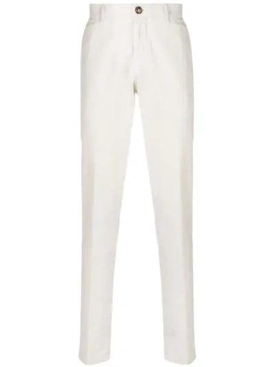 Shop Brunello Cucinelli Straight In White