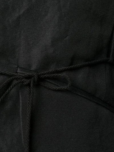 Shop Ann Demeulemeester Double Breasted Waistcoat In Black