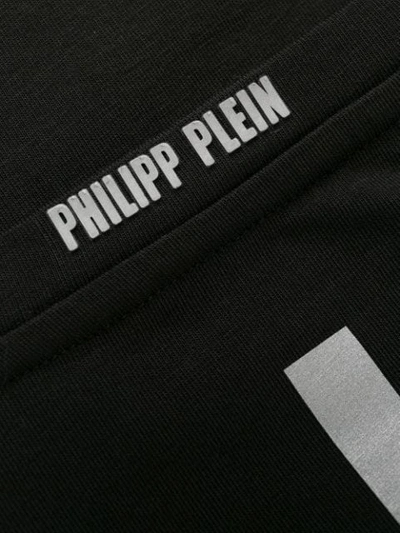 Shop Philipp Plein Trägershirt Mit Streifen - Schwarz In Black