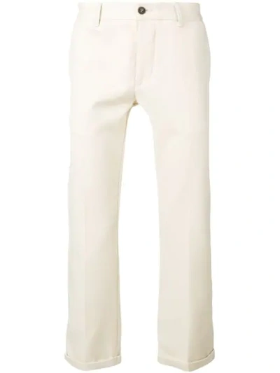 Shop Fortela Classic Chinos In Neutrals