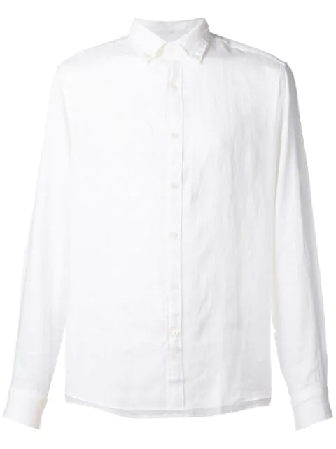 michael kors white button down
