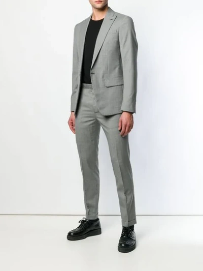 Shop Dsquared2 Two-piece Formal Suit In Grey