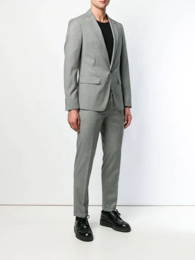 Shop Dsquared2 Two-piece Formal Suit In Grey