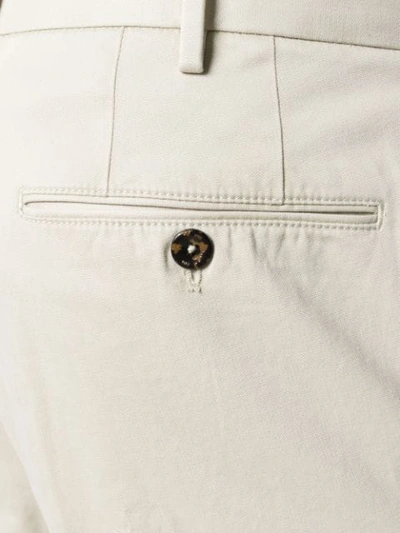 Shop Pt01 Slim Fit Chinos In Neutrals