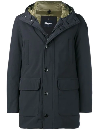 Shop Blauer Hooded Jacket - Black