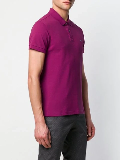 Shop Etro Classic Polo Shirt In 650 - Pink